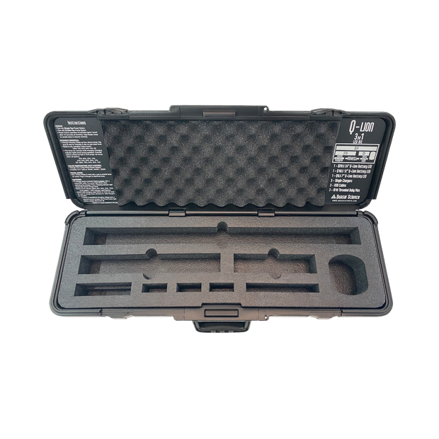 Q-Lion 3x1 Case & Foam