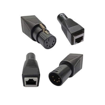 DMX 5-Pin to RJ45 Connector - Control Accessories