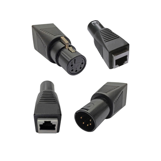 DMX 5-Pin to RJ45 Connector